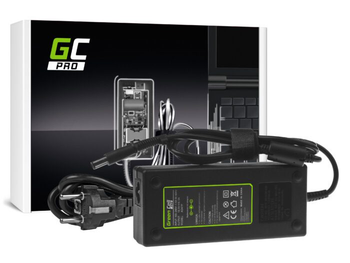 Green Cell PRO Charger / AC Adapter 18.5V 6.5A 120W for HP Compaq 6710b 6730b 6910p nc6400 nx7400 EliteBook 2530p 6930p 8530p - Image 1