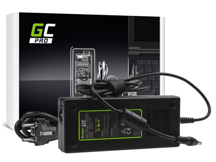 Green Cell PRO Charger / AC Adapter 15.6V 7.05A 110W for Panasonic ToughBook CF-19 CF-29 CF-30 CF-31 CF-51 CF-52 CF-53 CF-74 - Image 1