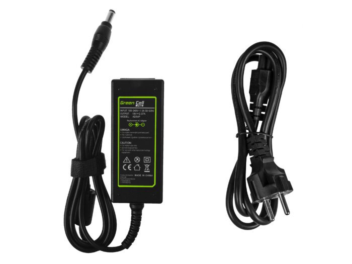 Green Cell PRO Charger / AC Adapter 19V 2.37A 45W for Toshiba Satellite C50D C75D C670D C870D U940 U945 Portege Z830 Z930 - Image 3