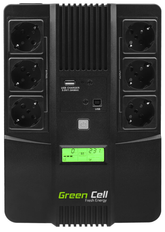 Green Cell UPS AiO 600VA 360W - Image 1