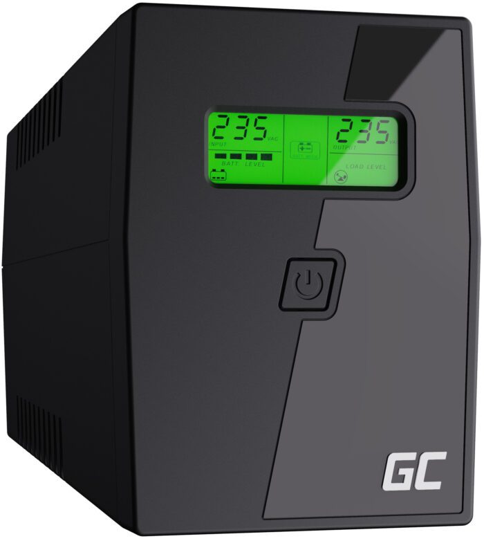 Green Cell PowerProof UPS Micropower 600VA with LCD display - Image 1