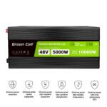 Green Cell PowerInverter LCD 48V 5000W/10000W car inverter with display - pure sine wave - Image 5