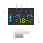 Green Cell PowerInverter LCD 12 volt 2000W/40000W car inverter with display - pure sine wave - Image 5