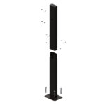 Greencell HabuDen Post stand mounting post for HabuDen Wallbox electric car charging stations - Image 3