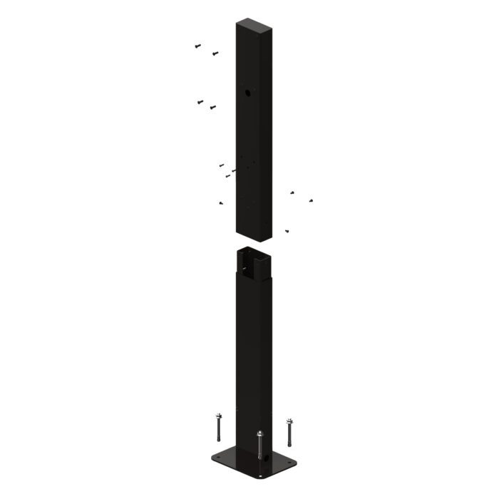 Greencell HabuDen Post stand mounting post for HabuDen Wallbox electric car charging stations - Image 3
