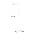Greencell HabuDen Post stand mounting post for HabuDen Wallbox electric car charging stations - Image 4