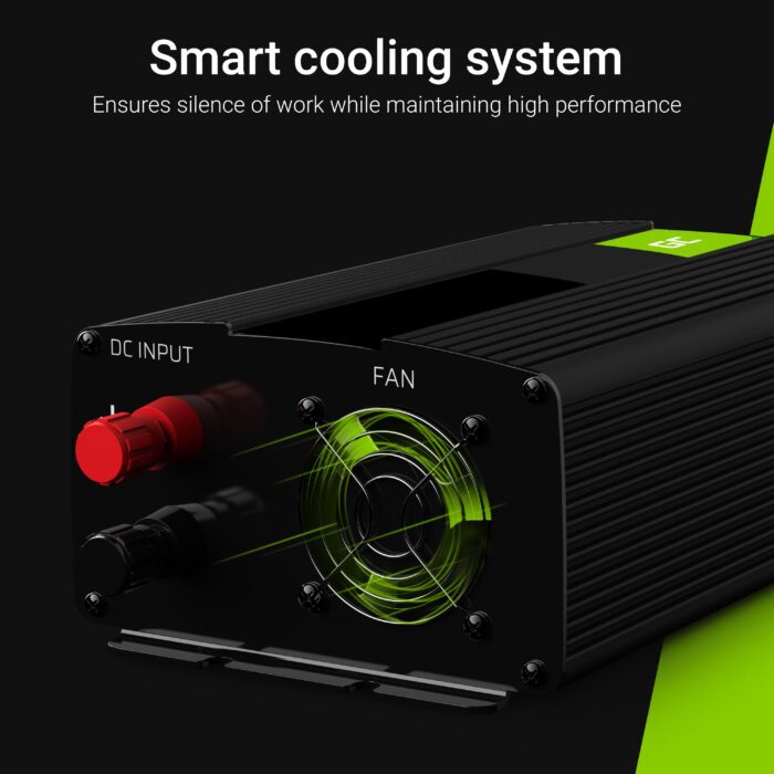 Green Cell Power Inverter 12V to 230V 1500W/3000W Modified sine wave - Image 5