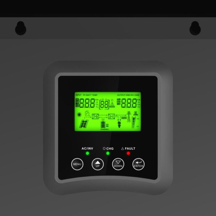 Solar Inverter Off Grid Inverter With MPPT Green Cell Solar Charger 24VDC 230VAC 2000VA/2000W Pure Sine Wave - Image 3