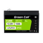 Green Cell CUBE LiFePO4 10Ah 12.8V 128Wh Lithium-iron-phosphate battery for power and emergency lighting, control panels - Image 5