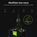 Green Cell Power Inverter 12V to 230V 150W/300W Modified sine wave - Image 2