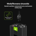 Green Cell Power Inverter 12V to 230V 150W/300W Modified sine wave - Image 3