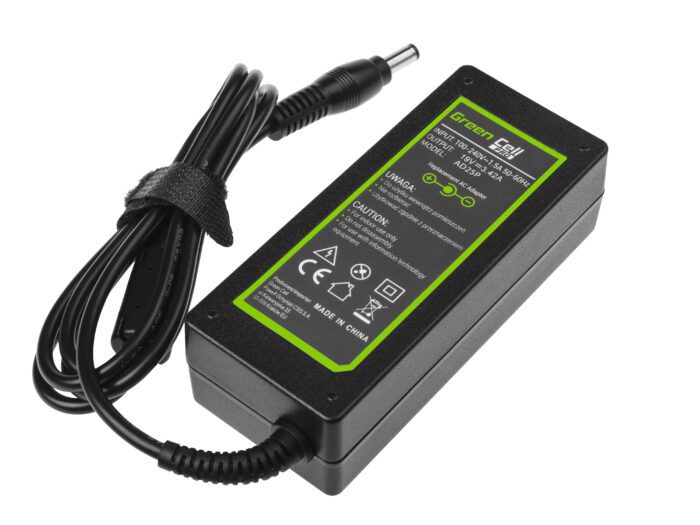 Green Cell PRO Charger / AC Adapter 19V 3.42A 65W for Asus R510C R510L R556L X550C X550L Toshiba Satellite C650 L750 - Image 3