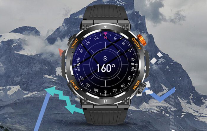 Colmi V68 smartwatch (black) - Image 9