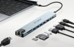 Docking Station Blitzwolf BW-TH5 10in1 USB-C (silver) - Image 3