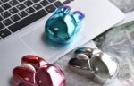 MOFII Wireless+Bluetooth Mouse Rabbit M6DM Chromed (Blue) - Image 2
