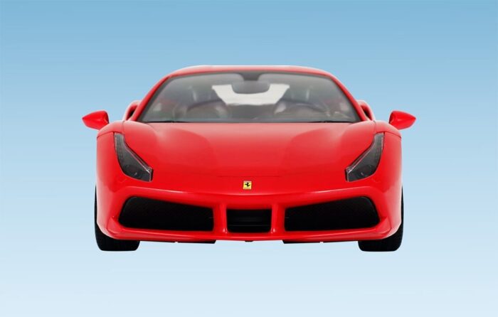 RASTAR 1:14 RC remote control car Ferrari 488 GTB (red) - Image 5