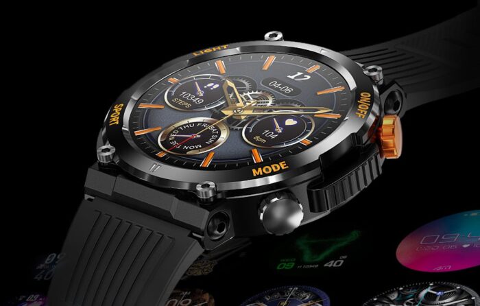Colmi V68 smartwatch (black) - Image 5