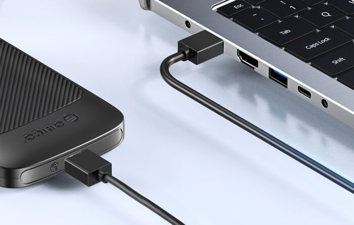 Orico 2.5"Enclosure 5Gbps 2020U3-V1-BK-EP-IP - Image 2