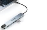 Docking Station Blitzwolf BW-TH5 10in1 USB-C (silver) - Image 5