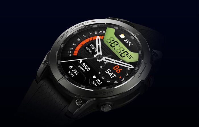 Zeblaze Stratos 3 Pro Smartwatch (Black) - Image 8