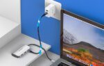 USB-C Docking Station to 4x USB3.0, PD 0.15m Vention TNBHB (gray) - Image 3
