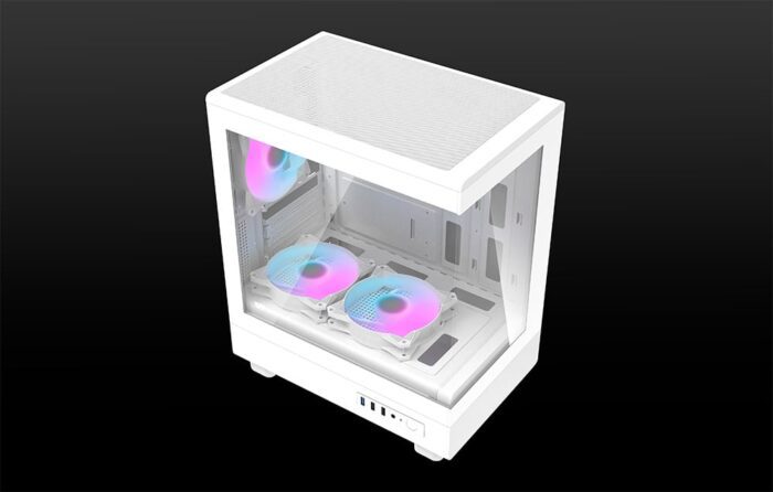Darkflash DB330M computer case (white) + 3 ARGB fans - Image 12