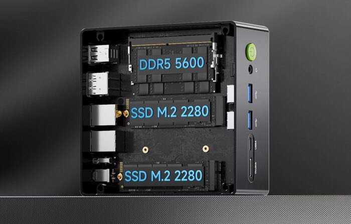 Mini PC GMKtec K11 AMD Ryzen 9 8945HS 32GB RAM + 1TB SSD WIN 11 Pro - Image 7