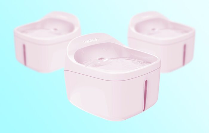 Smart pet fountain Dogness D01 Pink - Image 4