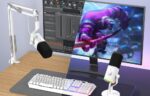 Maono PD100X microphone (white) - Image 9
