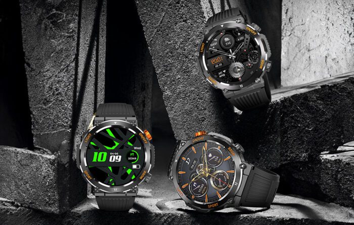 Colmi V68 smartwatch (black) - Image 6