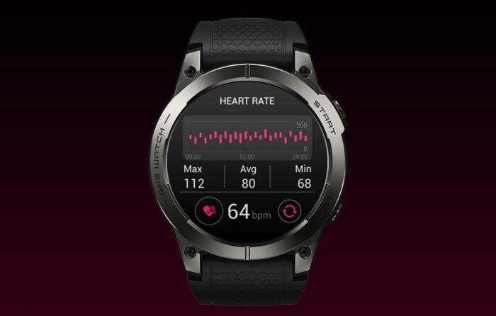 Zeblaze Stratos 3 Pro Smartwatch (Black) - Image 14